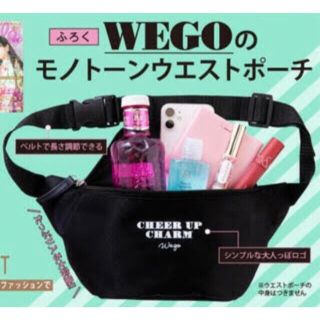 ウィゴー(WEGO)のWEGO モノトーンウエストポーチ(ボディバッグ/ウエストポーチ)