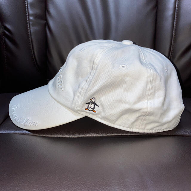 Munsingwear(マンシングウェア)のメンズ　ホワイトキャップ メンズの帽子(キャップ)の商品写真