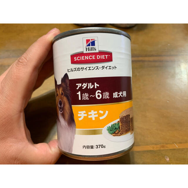 hills style(ヒルズスタイル)の(Hills ヒルズ) 缶 アダルト1〜6歳 成犬用 チキン 370g その他のペット用品(犬)の商品写真