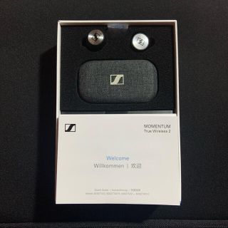 ゼンハイザー(SENNHEISER)のSENNHEISER MOMENTUM True Wireless 2　ブラック(ヘッドフォン/イヤフォン)