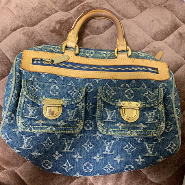 LOUIS VUITTON デニムハンドバッグバッグ