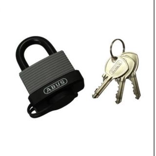 アバス(ABUS)のABUS 簡易防水南京錠　グレー　GS-806(その他)