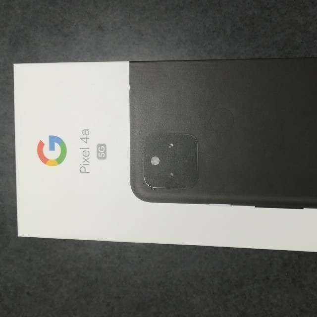 【新品・未使用】Google　Pixel4a（5G）