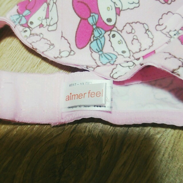 aimer feel(エメフィール)のマイメロちゃん♡ レディースの下着/アンダーウェア(ブラ&ショーツセット)の商品写真