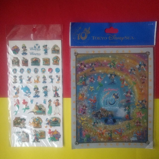 Disney 11年東京ディズニーシー10周年 シール2点セットの通販 By Jun S Shop ディズニーならラクマ