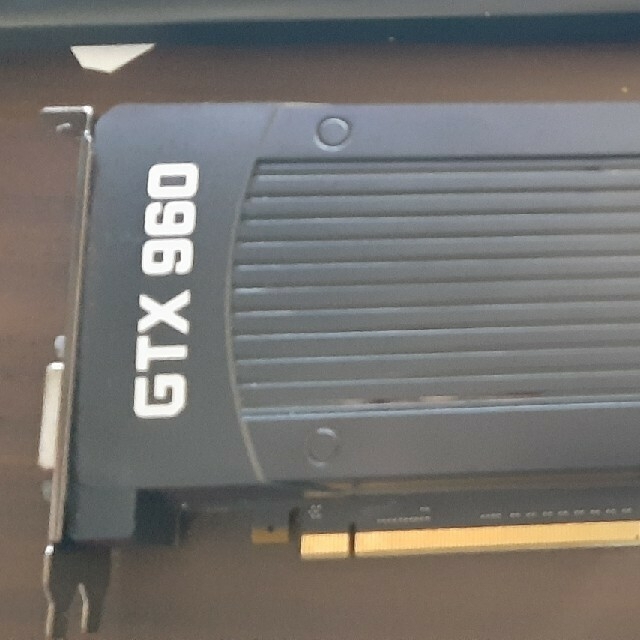 GTX 960 (ガレリアに付属していたグラボ）