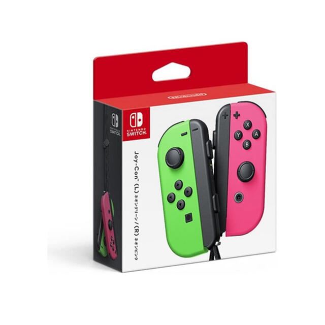 Switch ジョイコン Joy-Con ネオングリーン/ネオンピンクエンタメ/ホビー