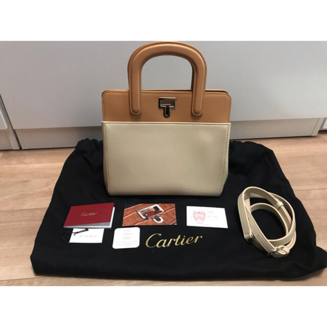 Cartier(カルティエ)の最終値下げ　カルティエ  ジャンヌトゥーサン　ハンドバッグ　ショルダー　バッグ レディースのバッグ(ハンドバッグ)の商品写真