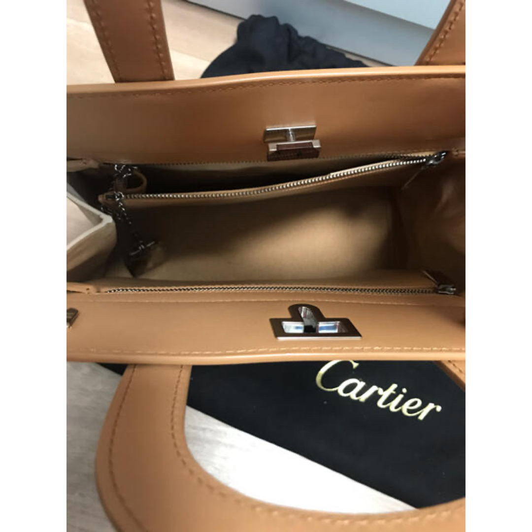 Cartier(カルティエ)の最終値下げ　カルティエ  ジャンヌトゥーサン　ハンドバッグ　ショルダー　バッグ レディースのバッグ(ハンドバッグ)の商品写真