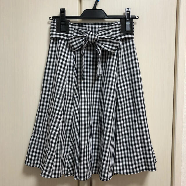 MISCH MASCH(ミッシュマッシュ)の【MISCH MASCH 】リボンベルトフレアースカート♡ レディースのスカート(ひざ丈スカート)の商品写真