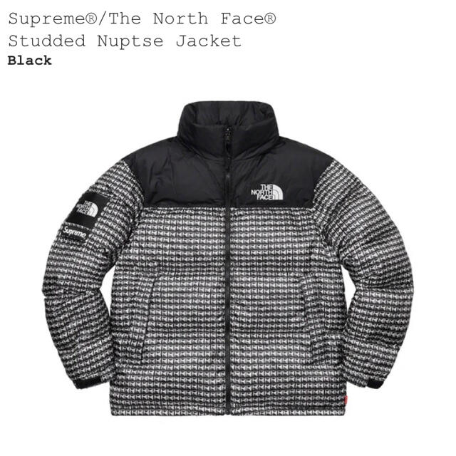 Supreme North Face Studded Nuptse Jacket