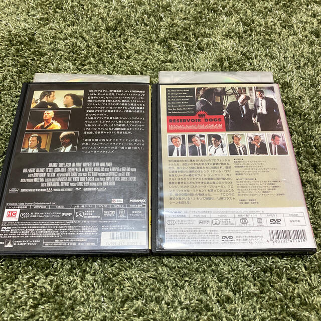 レザボア•ドッグス　パルプ •フィクション　DVDレンタル落ちセット エンタメ/ホビーのDVD/ブルーレイ(外国映画)の商品写真