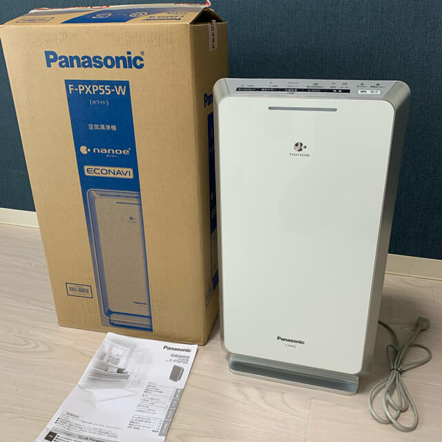 Panasonic(パナソニック)のパナソニック 空気清浄機 F-PXP55-W スマホ/家電/カメラの生活家電(空気清浄器)の商品写真