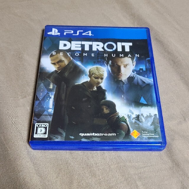 PlayStation4(プレイステーション4)のデトロイト ビカム ヒューマン　PS4 DETROIT BECOME HUMAN エンタメ/ホビーのゲームソフト/ゲーム機本体(家庭用ゲームソフト)の商品写真