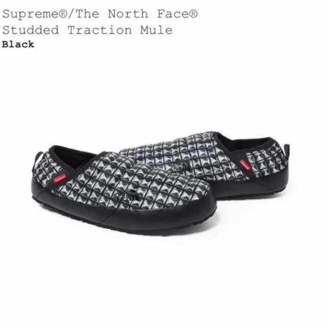 Supreme The North Face Studded Mule 27㎝靴/シューズ