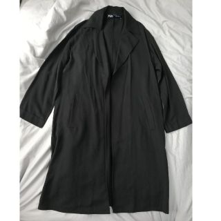 ザラ(ZARA)の【ZARA】ブラック　春コート(トレンチコート)