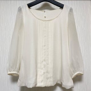 プロポーションボディドレッシング(PROPORTION BODY DRESSING)のプロポーションボディドレッシング　ピンタックシフォンブラウス(シャツ/ブラウス(長袖/七分))