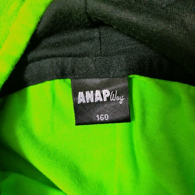 ANAP(アナップ)のあいりん様専用︰ANAP 半袖パーカー 160cm キッズ/ベビー/マタニティのキッズ服男の子用(90cm~)(Tシャツ/カットソー)の商品写真