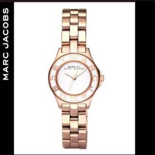 マークバイマークジェイコブス(MARC BY MARC JACOBS)のMarcbyMarcJacobs★BLADEローズゴールド (腕時計)