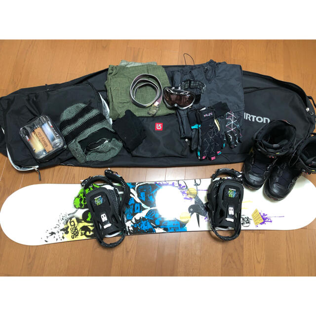 ボードスノーボード　セット　サロモン、バートン BURTON