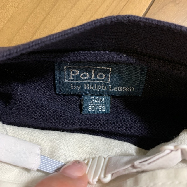 POLO RALPH LAUREN(ポロラルフローレン)の可愛い✩ラルフローレンカーディガン フォーマルセット キッズ/ベビー/マタニティのキッズ服男の子用(90cm~)(ドレス/フォーマル)の商品写真