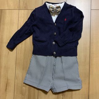 ポロラルフローレン(POLO RALPH LAUREN)の可愛い✩ラルフローレンカーディガン フォーマルセット(ドレス/フォーマル)