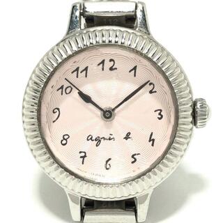 アニエスベー(agnes b.)のagnes b(アニエスベー) 腕時計 - 1N01-0RR0(腕時計)