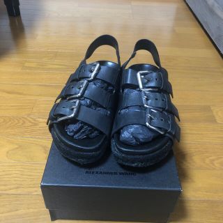 ドクターマーチン(Dr.Martens)のalexander  wang ドクターマーチン　バックルサンダル(サンダル)