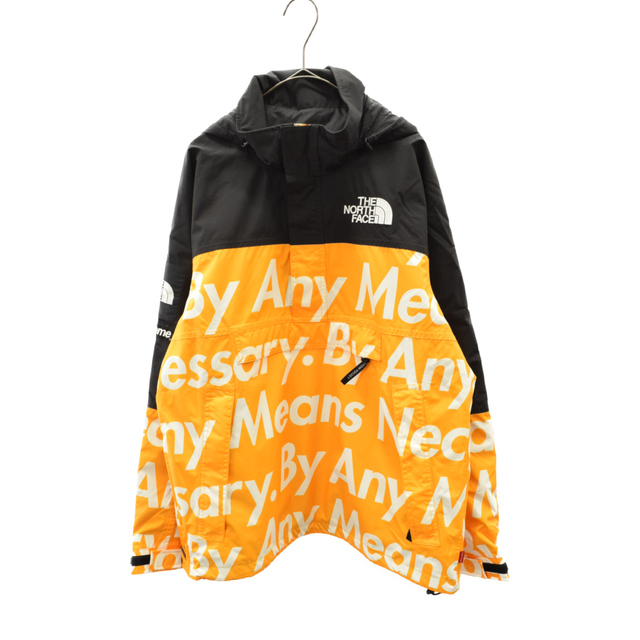 SUPREME シュプリーム 15AW THE NORTH FACE Mountain Pullover Jacket フォント総柄マウンテンプルオーバージャケット ノースフェイス