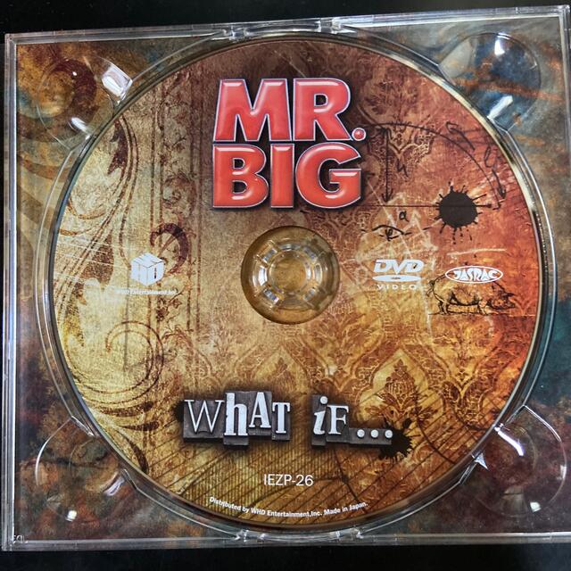 Mr.Big what if エンタメ/ホビーのCD(ポップス/ロック(洋楽))の商品写真