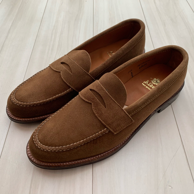 新品　ALDEN Penny Loafer サイズ10.5  海外輸入品シングルレザー付属品