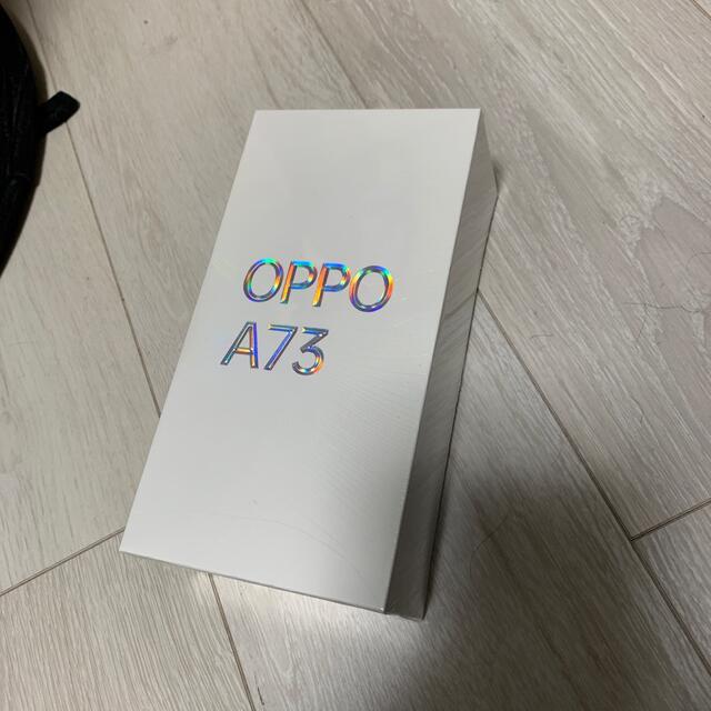 OPPO A73 新品未開封　ネービーブルー