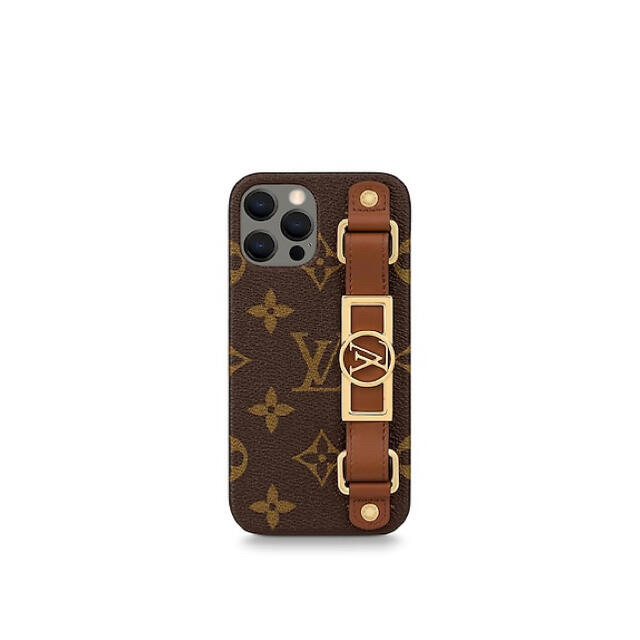 LOUIS VUITTON Eye Trunk iPhone Case X/XS Monogram Reverse Brown M62619  66JF106