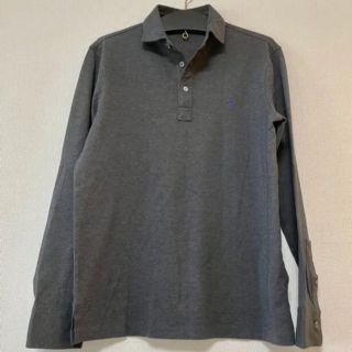 ポロラルフローレン(POLO RALPH LAUREN)の美品 POLO RALPH LAUREN ストレッチポロシャツ S グレー(ポロシャツ)