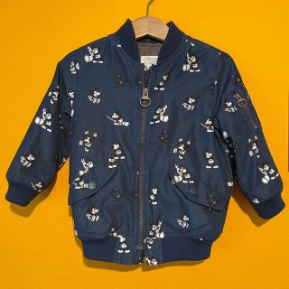 ザラキッズ(ZARA KIDS)のミッキー　ブルゾン　ZARA(ジャケット/上着)