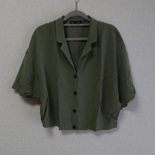 ザラ(ZARA)の☆ZARA ワイドシルエット ブラウス☆(シャツ/ブラウス(半袖/袖なし))