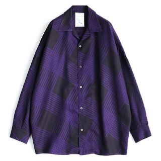 シャリーフ(SHAREEF)のSHAREEF BIAS CHECK BIG SHIRTS(シャツ)