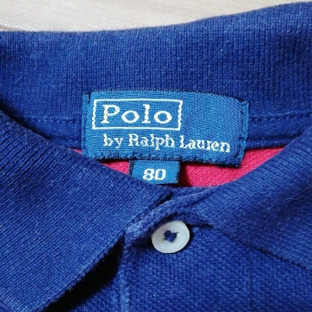 POLO RALPH LAUREN(ポロラルフローレン)のラルフローレン　ポロシャツ80cm キッズ/ベビー/マタニティのベビー服(~85cm)(シャツ/カットソー)の商品写真