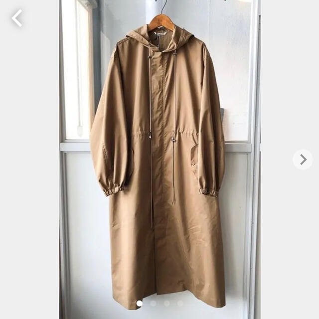 AURALEE オーラリー　FINX POLYESTER HOODED COAT