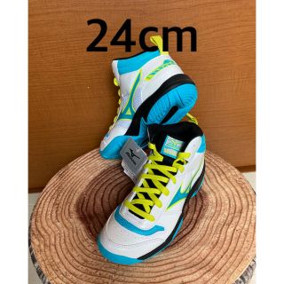 アディダス(adidas)の24cm未使用ミズノJr.バスケットシューズ(バスケットボール)