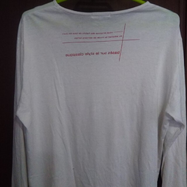 MEN'S MELROSE(メンズメルローズ)のMEN'S  MELROSEのデザインTシャツ メンズのトップス(Tシャツ/カットソー(七分/長袖))の商品写真