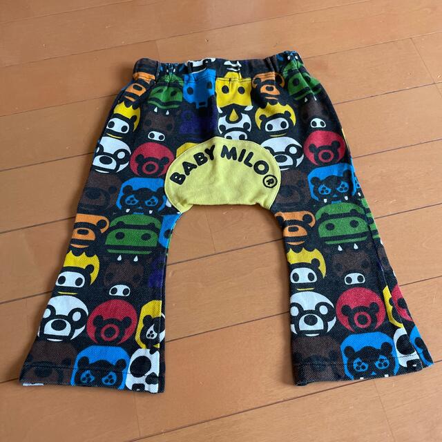 A BATHING APE(アベイシングエイプ)のエイプ　キッズ　パンツ　80 キッズ/ベビー/マタニティのベビー服(~85cm)(パンツ)の商品写真