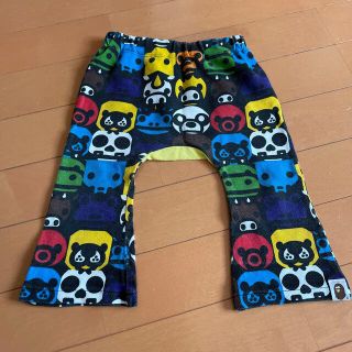 アベイシングエイプ(A BATHING APE)のエイプ　キッズ　パンツ　80(パンツ)