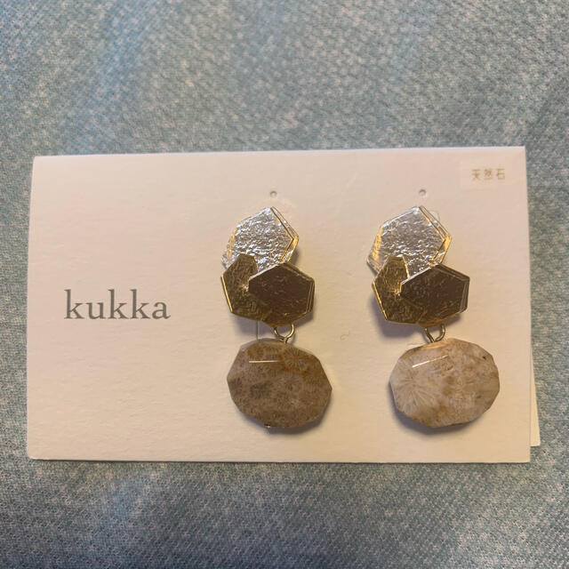kukkA(クッカ)のkukka 天然石ピアス ハンドメイドのアクセサリー(ピアス)の商品写真