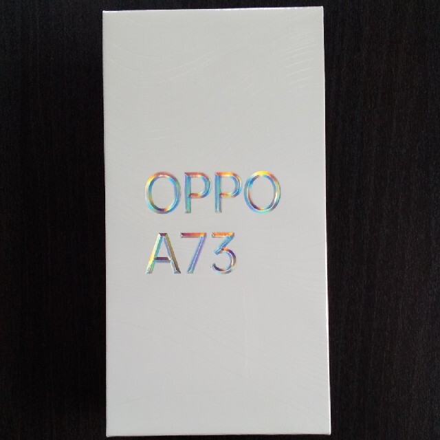 OPPO A73 ネービーブルー　新品