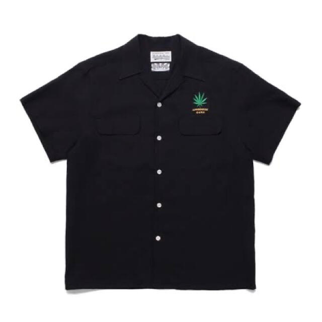 Wackomaria x 舐達麻 50’s Shirt Black XL