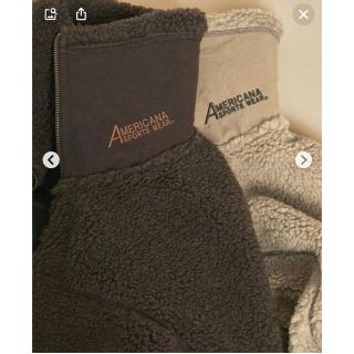 アメリカーナ(AMERICANA)の⭐️専用になりました⭐️ユナイテッドアローズ  アメリカーナ　フリース　新品(ニット/セーター)