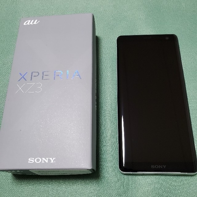 【キウイ様用】XPERIA XZ3　美品　auSIMロック解除済み　SOV39