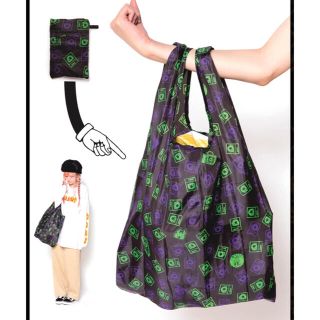 マジカルモッシュミスフィッツ(MAGICAL MOSH MISFITS)のmxmxm  ECO BAG 収納袋一体型　マモミ　エコバッグ エコバック(エコバッグ)