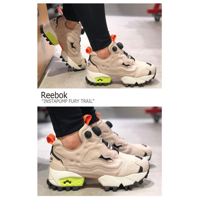 Reebok(リーボック)の【専用】タグ付き　リーボック　ポンプフューリー　トレイル メンズの靴/シューズ(スニーカー)の商品写真